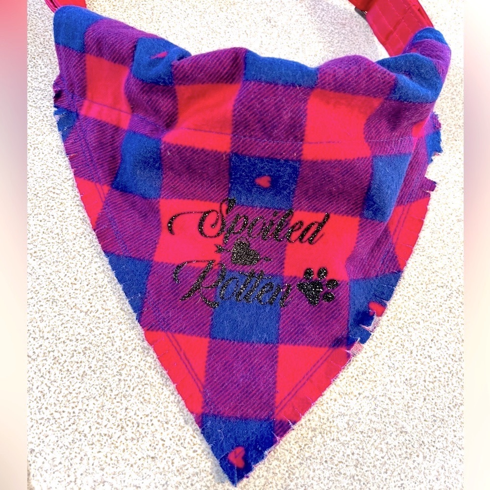 (2/$20) Handmade Medium Dog Bandana/Handkerchief